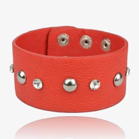 Leather Cuff Bracelets Assorted Colors & Styles - Picture 2 of 8